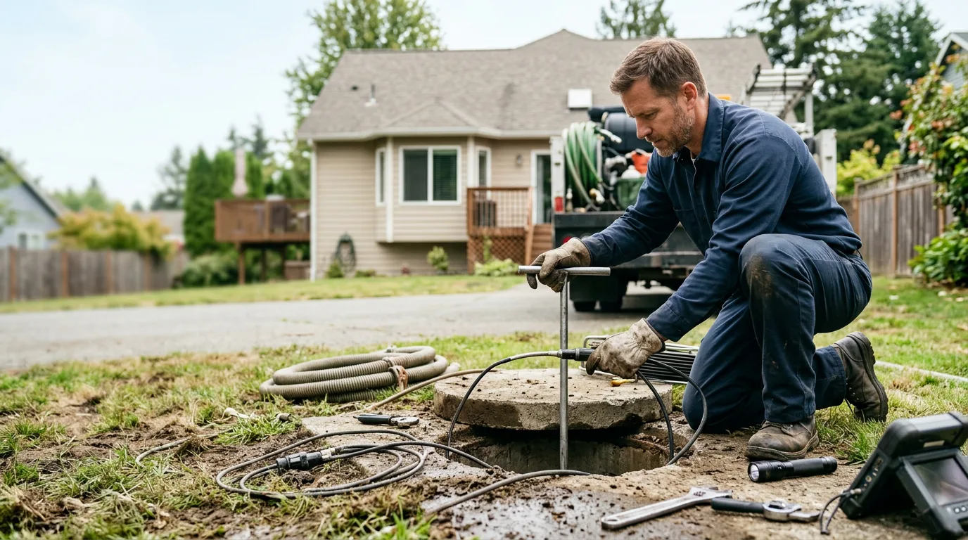 Septic Tank Pumping in Shock, WV